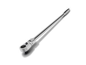 Powerbuilt Pro Tech 1/2" Dr. 17" Long Flex-Head Ratchet Contour Handle - 649955 Powerbuilt Pro Tech 1/2" Dr. 17" Long Flex-Head Ratchet Contour Handle - 649955
