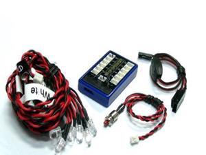 Ultra Bright 12 LED Multi-color Flashing Light System For RC Car Helicopter Plane Quadcopte Ultra Bright 12 LED Multi-color Flashing Light System For RC Car Helicopter Plane Quadcopte