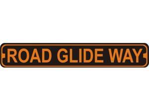 Road Glide Way Novelty Metal Harley Street Sign Road Glide Way Novelty Metal Harley Street Sign