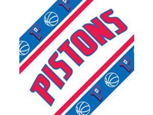 NBA Detroit Pistons Self Stick Wall Border NBA Detroit Pistons Self Stick Wall Border