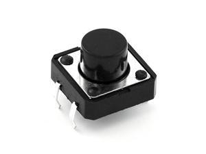 Momentary Push Button Switch - 12mm Square, Breadboard Friendly Momentary Push Button Switch - 12mm Square, Breadboard Friendly