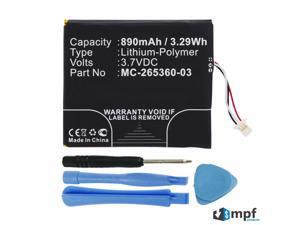 Replacement 890mAh MC-265360-03, 58-000083 Battery for Amazon Kindle 7, Kindle 7th Generation WP63GW 6” E-Reader with Installation Tools Replacement 890mAh MC-265360-03, 58-000083 Battery for Amazon Kindle 7, Kindle 7th Generation WP63GW 6” E-Reader with Installation Tools