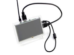 5' Screen Transparent Shell Type B For Raspberry Pi 5' Resistive Screen 5inch HDMI LCD 5' Screen Transparent Shell Type B For Raspberry Pi 5' Resistive Screen 5inch HDMI LCD