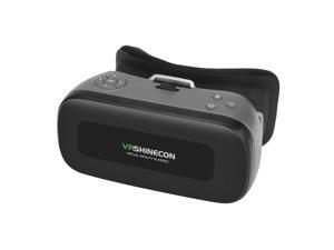 SHINECON VR AIO-1 Android VR Headset All-in-one Support 2D 3D WiFi Bluetooth Connection 108 Degree FOV - Black SHINECON VR AIO-1 Android VR Headset All-in-one Support 2D 3D WiFi Bluetooth Connection 108 Degree FOV - Black