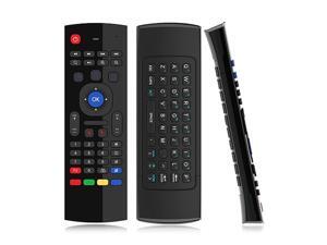 MX3 6-Axis Gyro 2.4G Wireless Air Mouse QWERTY Keyboard Motion-Sensing Remote Control for Android/Windows/Mac OS/Linux MX3 6-Axis Gyro 2.4G Wireless Air Mouse QWERTY Keyboard Motion-Sensing Remote Control for Android/Windows/Mac OS/Linux