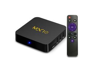 MX10 Android 9.0 RK3328 4GB DDR4/32GB eMMC KODI 18 4K HDR TV BOX 802.1.1 b/g/n WIFI LAN VP9 HDMI USB3.0 - Black MX10 Android 9.0 RK3328 4GB DDR4/32GB eMMC KODI 18 4K HDR TV BOX 802.1.1 b/g/n WIFI LAN VP9 HDMI USB3.0 - Black
