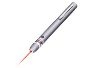 INFINITER 100 Red Laser Pointer, Silver, Presentation Pointer (Powered by 2 AAA batteries-INCLUDED!!) for Cat Toy/ Dog Chase Toy/ Perfect Gift Ideas/ Batteries service time up to 40 hours. INFINITER 100 Red Laser Pointer, Silver, Presentation Pointer (Powered by 2 AAA batteries-INCLUDED!!) for Cat Toy/ Dog Chase Toy/ Perfect Gift Ideas/ Batteries service time up to 40 hours.