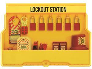 Lockout Station, Filled, Electrical, 6 Locks Lockout Station, Filled, Electrical, 6 Locks
