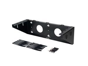 C2G 14625 4Ux19in Vertical Wall Mount Bracket, TAA Compliant, Black C2G 14625 4Ux19in Vertical Wall Mount Bracket, TAA Compliant, Black