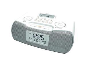 Sangean - RCR-10 WHITE - Sangean RCR-10 Desktop Clock Radio - 8 W RMS - Stereo - Apple Dock Interface - 2 x Alarm - AM, Sangean - RCR-10 WHITE - Sangean RCR-10 Desktop Clock Radio - 8 W RMS - Stereo - Apple Dock Interface - 2 x Alarm - AM,