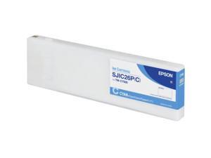 Epson C33S020615 Tm-C7500, Consumables, Sjic26P (C) , Cyan Ink Cartridge For Colorworks Tm-C7500, Restricted To Colorworks Partners Only Epson C33S020615 Tm-C7500, Consumables, Sjic26P (C) , Cyan Ink Cartridge For Colorworks Tm-C7500, Restricted To Colorworks Partners Only