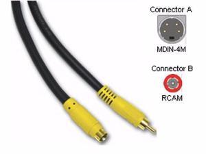 12ft BI-DIRECTIONAL S-VIDEO to RCA CABLE - 27965