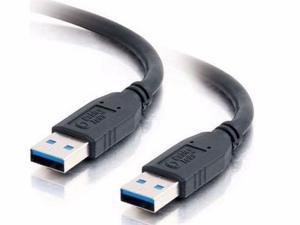 2m USB 3.0 AM-AM CABLE BLK - 54171