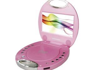 SYLVANIA(R) SDVD7046-PINK 7" Portable DVD Player with Integrated Handle (Pink) SYLVANIA(R) SDVD7046-PINK 7" Portable DVD Player with Integrated Handle (Pink)