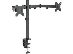 VIVO Dual Monitor Desk Mount Stand Heavy Duty Fully Adjustable Screens up to 27" VIVO Dual Monitor Desk Mount Stand Heavy Duty Fully Adjustable Screens up to 27"