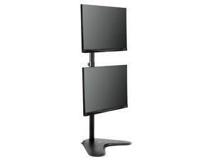 VIVO Dual LCD Monitor Desk Stand/Mount Free Standing, Holds Vertical 2 Screens up to 30" (STAND-V002L) VIVO Dual LCD Monitor Desk Stand/Mount Free Standing, Holds Vertical 2 Screens up to 30" (STAND-V002L)