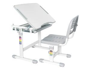 VIVO Height Adjustable Childrens Desk & Chair Kids Interactive Work Station Grey (DESK-V201G) VIVO Height Adjustable Childrens Desk & Chair Kids Interactive Work Station Grey (DESK-V201G)