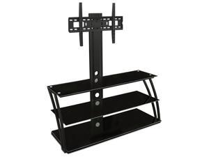 Mount-It! TV Entertainment Center with Glass Shelves Up to 60" TVs Mount-It! TV Entertainment Center with Glass Shelves Up to 60" TVs