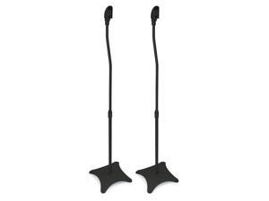 Mount-It! Universal Rear Mount Speaker Stands,Black (One Pair) Mount-It! Universal Rear Mount Speaker Stands,Black (One Pair)