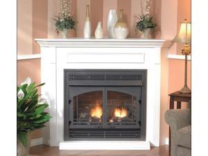 Standard Corner Cabinet Mantel EMBC11SDO with Base - Dark Oak Standard Corner Cabinet Mantel EMBC11SDO with Base - Dark Oak