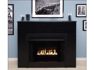 Standard Cabinet Mantel EMBF11SDO with Base - Dark Oak Standard Cabinet Mantel EMBF11SDO with Base - Dark Oak