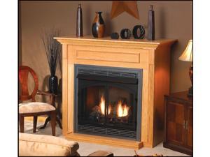 Standard Cabinet Mantel EMBF11SO with Base - Oak Standard Cabinet Mantel EMBF11SO with Base - Oak