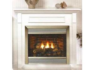 Standard Cabinet Mantel EMBF3SW with Base - White Standard Cabinet Mantel EMBF3SW with Base - White