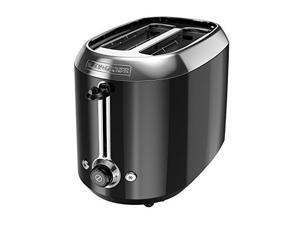 BLACK+DECKER TR1300BD One-Touch 2-Slice Toaster, Black BLACK+DECKER TR1300BD One-Touch 2-Slice Toaster, Black