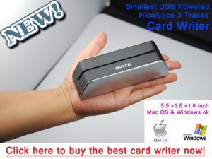 MSRX6 1/3 Size of MSR206 MSR605 MSR606 Smallest Magnetic Stripe Credit Card Reader Writer Encoder Powered by USB.Work with Windows and MAC computer MSRX6 1/3 Size of MSR206 MSR605 MSR606 Smallest Magnetic Stripe Credit Card Reader Writer Encoder Powered by USB.Work with Windows and MAC computer