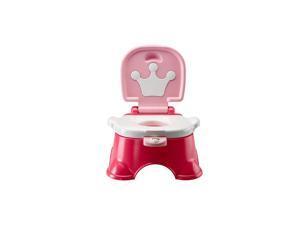 Fisher-Price Stepstool Potty, Pink Princess Fisher-Price Stepstool Potty, Pink Princess