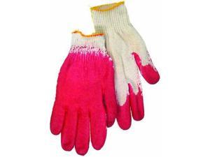 Tuff Stuff, GLV9626, 10 Pair Pack, Red Plastic Dipped Palm Cotton Glove 22CM Tuff Stuff, GLV9626, 10 Pair Pack, Red Plastic Dipped Palm Cotton Glove 22CM