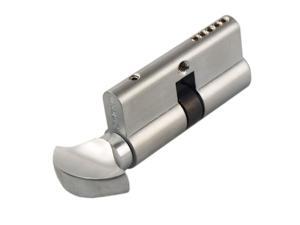 Marks USA 2621/26D Euro Profile Single Cylinder Satin Chrome US26D With Interior Turn Knob Marks USA 2621/26D Euro Profile Single Cylinder Satin Chrome US26D With Interior Turn Knob