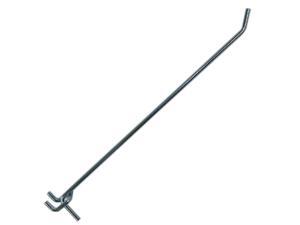 Tuff Stuff 11808 Single Pegboard Hook 1/8" x 8" Zinc Plated Tuff Stuff 11808 Single Pegboard Hook 1/8" x 8" Zinc Plated