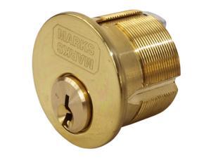 Marks 2122/3-A US3 Brass Solid Brass Replacement 15/16" Mortise Cylinder Lock Marks 2122/3-A US3 Brass Solid Brass Replacement 15/16" Mortise Cylinder Lock
