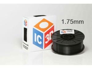 IC3D 1.75mm ABS 3D Printer Filament 2lb Black IC3D 1.75mm ABS 3D Printer Filament 2lb Black