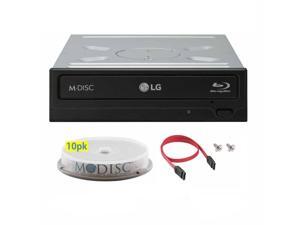LG WH16NS40 16X M-Disc Blu-ray BDXL CD DVD Internal Burner Writer Drive + FREE 10pk Mdisc DVD + Cable & Mounting Screws LG WH16NS40 16X M-Disc Blu-ray BDXL CD DVD Internal Burner Writer Drive + FREE 10pk Mdisc DVD + Cable & Mounting Screws