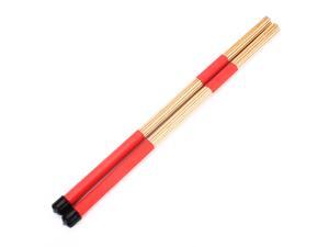1 Set of 2 Drum Brushes bundle bamboo brush New 1 Set of 2 Drum Brushes bundle bamboo brush New