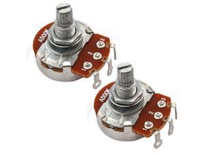 1 SET OF 5 A500K OHM Audio volume Guitar Potentiometer 1 SET OF 5 A500K OHM Audio volume Guitar Potentiometer