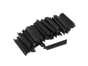 36 x Black PVC Piano Keyboard Key Top Sharp S Parts for Piano Replacement Repair 36 x Black PVC Piano Keyboard Key Top Sharp S Parts for Piano Replacement Repair