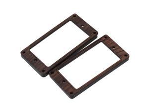 2x 3.62"" Rosewood Humbucker Pickup Mounting Ring for Electric Guitar Durable 2x 3.62"" Rosewood Humbucker Pickup Mounting Ring for Electric Guitar Durable