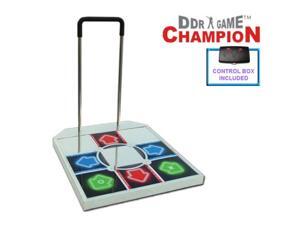 Dance Dance Revolution Champion Arcade Metal Dance Pad with Handle Bar for PS/PS2 Dance Dance Revolution Champion Arcade Metal Dance Pad with Handle Bar for PS/PS2