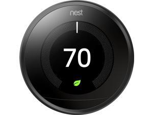 Google Nest Learning Thermostat - 3rd Generation Black Model: T3016US Google Nest Learning Thermostat - 3rd Generation Black Model: T3016US