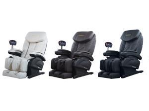 Black Electric Full Body Shiatsu Massage Chair Recliner w/Stretched Foot Rest 06 Black Electric Full Body Shiatsu Massage Chair Recliner w/Stretched Foot Rest 06
