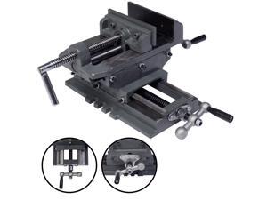 5" Cross Drill Press Vise X-Y Clamp Machine Slide Metal Milling 2 Way HD 5" Cross Drill Press Vise X-Y Clamp Machine Slide Metal Milling 2 Way HD