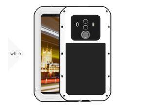 LOVE MEI Waterproof Case for Huawei Mate 10 Pro Armored Metal Aluminum Shell Case Water/Dirt/Shock/SnowProof Lovemei Cover (White) LOVE MEI Waterproof Case for Huawei Mate 10 Pro Armored Metal Aluminum Shell Case Water/Dirt/Shock/SnowProof Lovemei Cover (White)