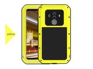 LOVE MEI Waterproof Case for Huawei Mate 10 Pro Armored Metal Aluminum Shell Case Water/Dirt/Shock/SnowProof Lovemei Cover (Yellow) LOVE MEI Waterproof Case for Huawei Mate 10 Pro Armored Metal Aluminum Shell Case Water/Dirt/Shock/SnowProof Lovemei Cover (Yellow)