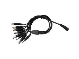 GW 1 to 8 Power Splitter Adapter Cable For Surveillance CCTV Security Camera , No Power Adapter Included, Just Splitter Cord GW 1 to 8 Power Splitter Adapter Cable For Surveillance CCTV Security Camera , No Power Adapter Included, Just Splitter Cord