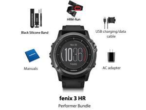 Garmin Fenix 3 HR Performer Bundle Multisport GPS Watch with HRM-Run Garmin Fenix 3 HR Performer Bundle Multisport GPS Watch with HRM-Run