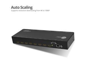 SIIG 4x4 HDMI 2.0 4K HDR Matrix Switch with Cloud Control CEH24W11S1 SIIG 4x4 HDMI 2.0 4K HDR Matrix Switch with Cloud Control CEH24W11S1