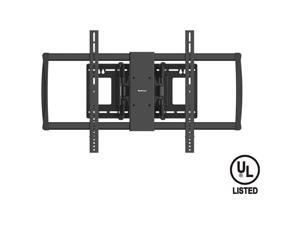 QualGear®UL Listed Heave Duty Full Motion TV Wall Mount for Most 60"-100" Flat Panel and Curved TVs, Black (QG-TM-092-BLK) QualGear®UL Listed Heave Duty Full Motion TV Wall Mount for Most 60"-100" Flat Panel and Curved TVs, Black (QG-TM-092-BLK)
